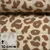 Teddyfleece Großes Leomuster Beige Braun