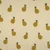 Teddyfleece Jacquard Birnen Beige