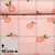 Teddyfleece Jacquard Blumen Hellrosa