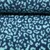 Teddyfleece Jacquard Leo Blau Türkis