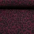 Teddyfleece Jacquard Leo Weinrot Schwarz