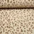 Teddyfleece Kleines Leomuster Beige Braun