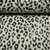 Teddyfleece Kleines Leomuster Beige Schwarz