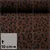 Teddyfleece Kleines Leomuster Braun Schwarz