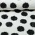 Teddystoff B-Trendy Große Punkte Schwarz