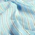 Viskose Crepe Streifen Hellblau