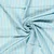 Viskose Crepe Streifen Hellblau