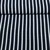 Viskose Crepe Streifen Navy