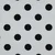 Viskose  Punkte Groß Weiß Schwarz