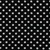 Viskose  Punkte Klein Schwarz Weiß
