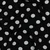 Viskose  Punkte Klein Schwarz Weiß