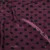 Viskose-Satin Punkte Bordeaux Schwarz