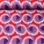 Viskose Satin Retrospirale Rot Rosa
