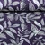 Viskosejersey Blätter Aubergine