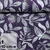 Viskosejersey Blätter Aubergine
