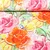 Viskosejersey Digitaldruck Große Rosenblüten Multicolor