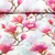 Viskosejersey Digitaldruck Magnolien Ecru Pink