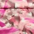 Viskosejersey Farbenmalerei Rosa