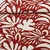 Viskoseleinen Abstrakte Blumen Beige Rot