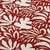 Viskoseleinen Abstrakte Blumen Beige Rot