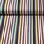 Viskoseleinen Bunte Streifen Braun Multicolor