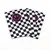 Webetikett "Checker Smiley" L