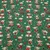 Weihnachtspopeline Bärchen Grün