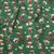 Weihnachtspopeline Bärchen Grün