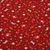 Weihnachtspopeline Baumschmuck Rot
