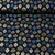 Weihnachtspopeline Christbaumschmuck Blau Gold