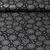 Weihnachtspopeline Eisblumen Navy Gold