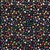 Weihnachtspopeline Festliche Motive Navy Gold