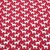 Weihnachtspopeline Rentiere Rot