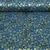 Weihnachtspopeline Schmuck Blau Gold