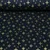 Weihnachtspopeline Sterne Navy Gold
