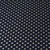 Weihnachtspopeline Sterne Navy Gold