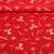 Weihnachtspopeline Strohsterne Engel Rot Gold