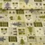 Weihnachtspopeline Tannenbäume Patchwork Beige Grün