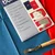 burda Kopierpapier Blau 83x57cm 2Blatt 