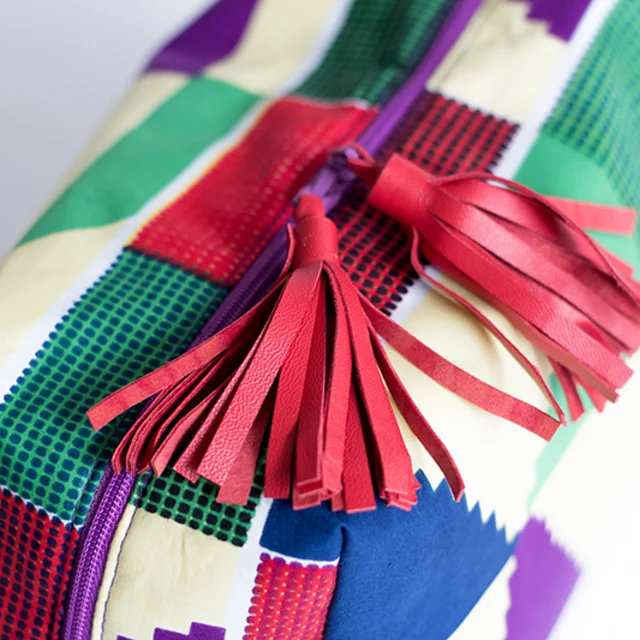 Afrikastoffe Kosmetiktasche