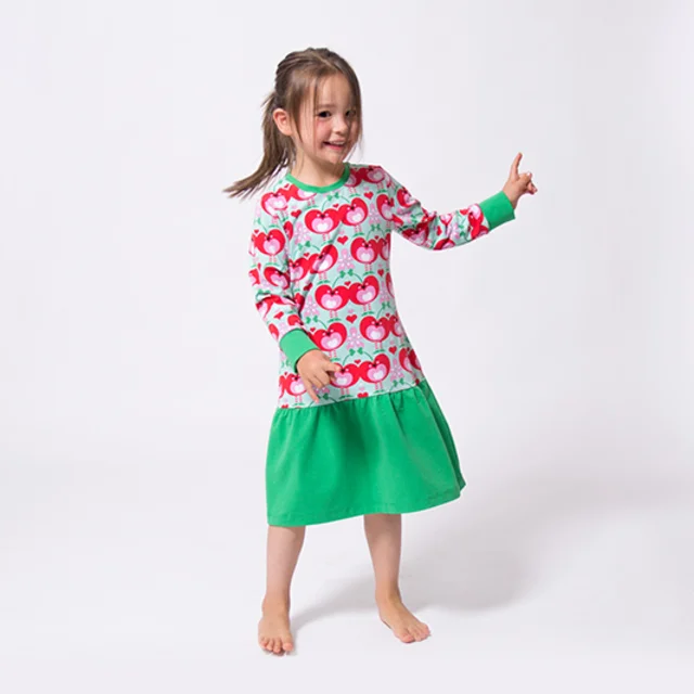 Schnittmuster Kinderkleid mit Videoanleitung