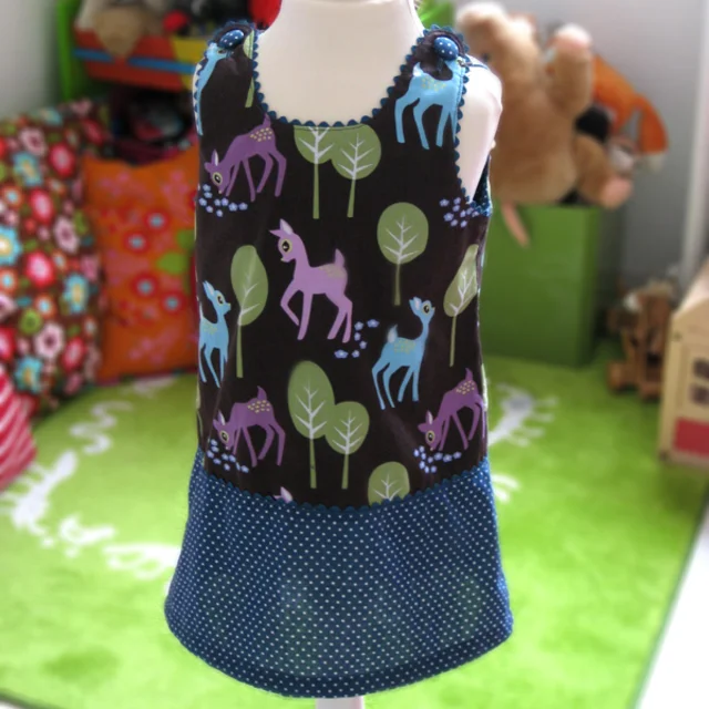 Bambikleid selbst genäht
