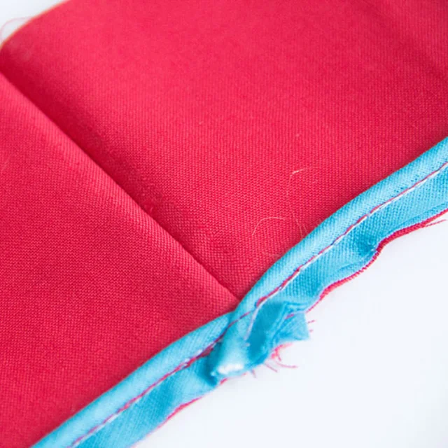 Paspelband Überlappung