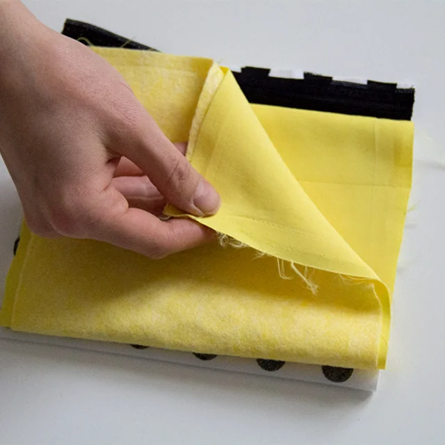 Futter zur 2ten RV- Hälfte umklappen