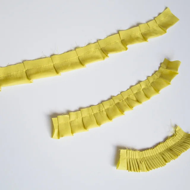 Faltenband selber machen