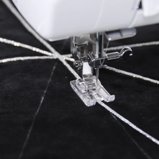 Kissen Band Nähfuss steppen