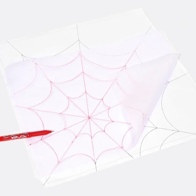 Kissen Soluweb abpausen