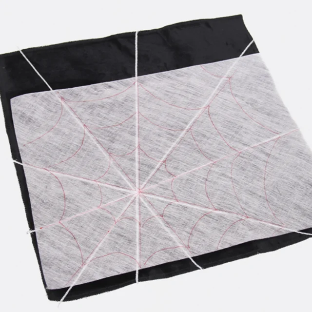 Kissen Stickerei Vlies Soluweb