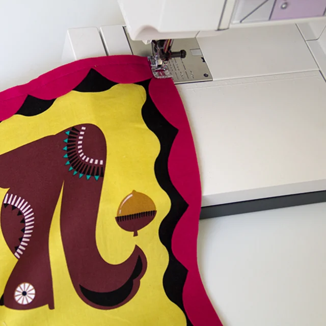 Kisssen Eichhörnchen Stoff