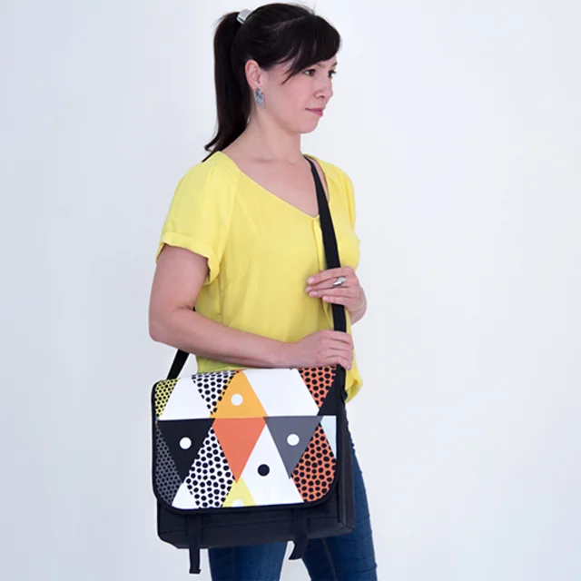 Schnittmuster Messenger-Bag mit Videoanleitung Schnittmuster Messenger-Bag mit Videoanleitung